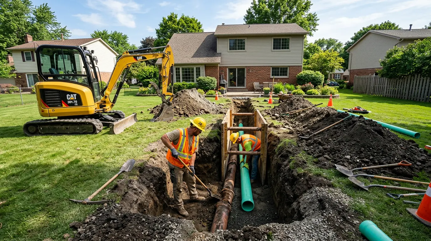 Trenchless Sewer Repair in Scotia, NY